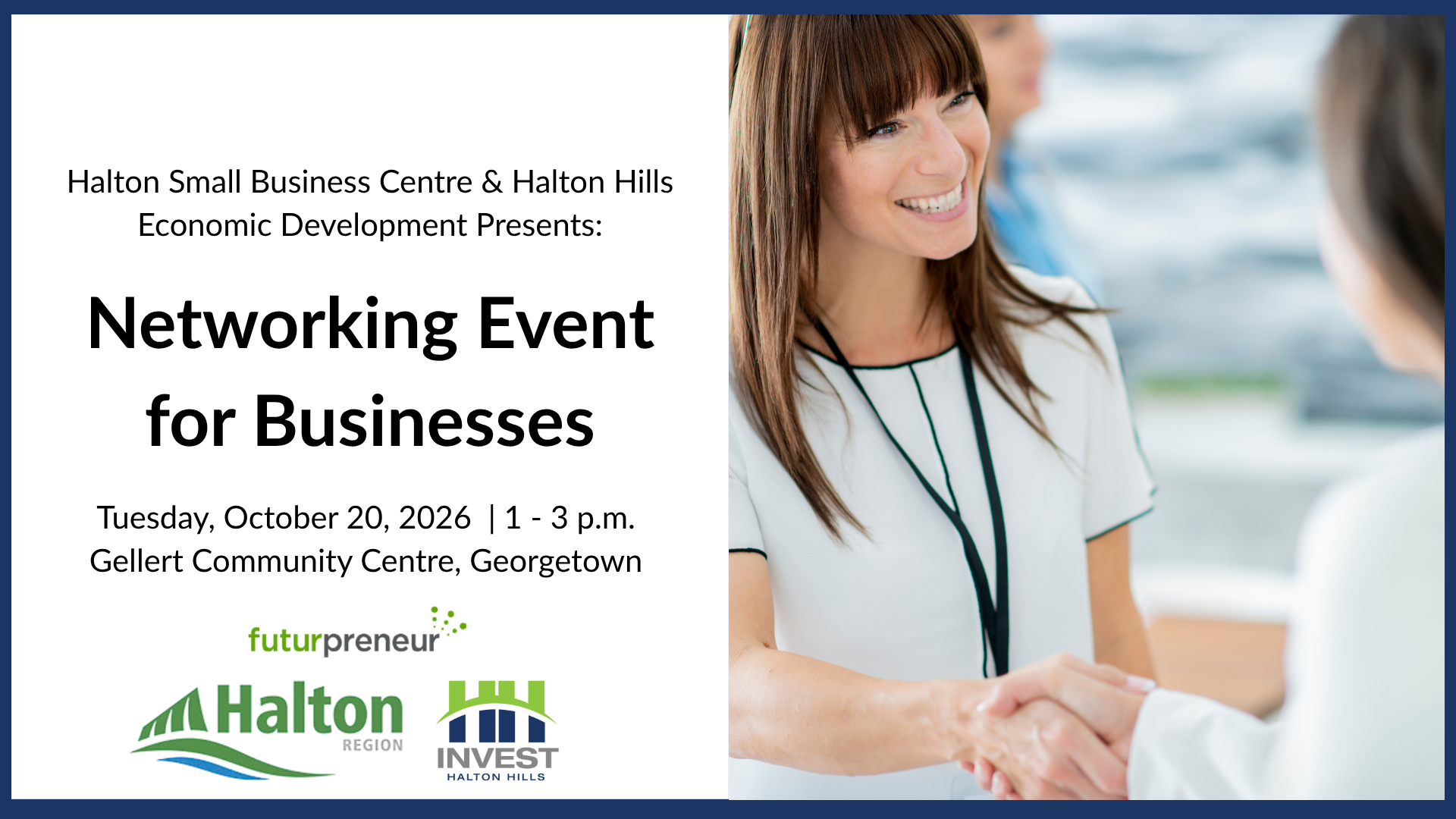 Halton Region Networking Advertisment